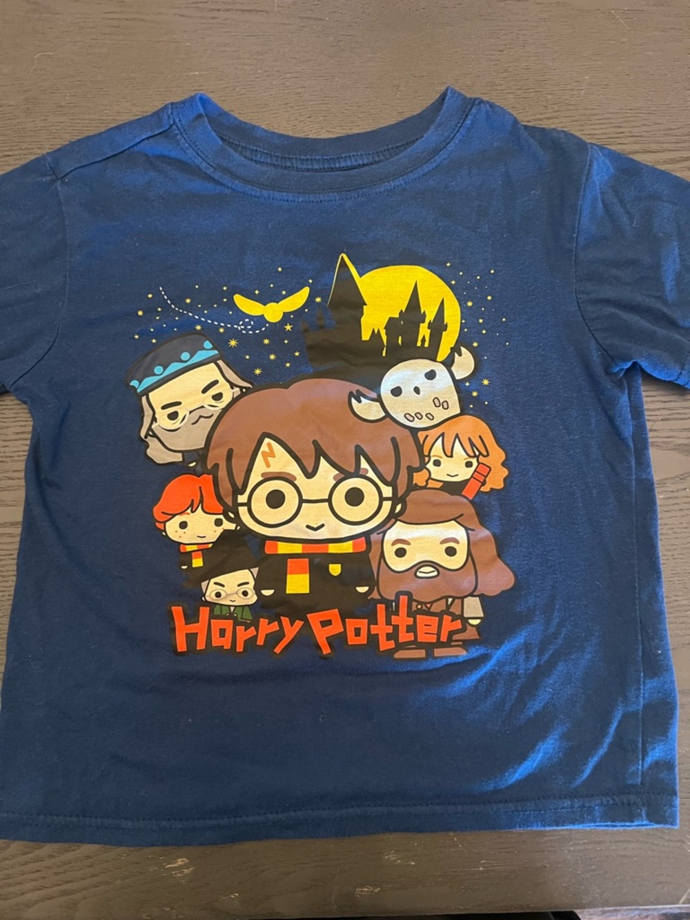 Harry Potter Kids Short Sleeve Tee - Navy